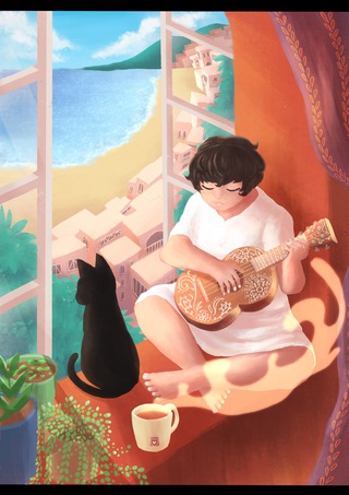 A4 Poster Art
"Opened Window"
Theme- Day off