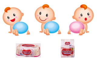 ピジョン　おしりナップパッケージキャラクター