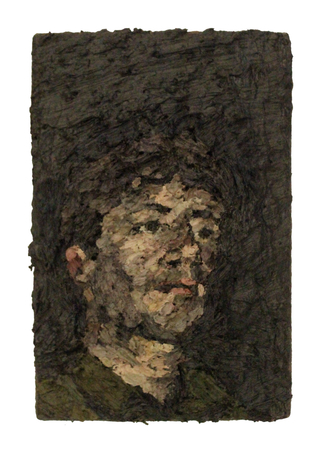 Luke (II), Oil on Canvas, 10cm x 15cm, 2021