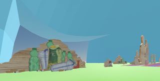 Denise Scheyer, Hinter den Kulissen, 3D-Modell, 19.108 KB, 2021.
