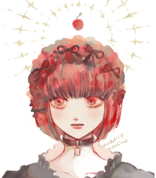 Moldy apple