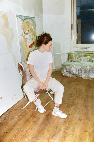 Lena Grewenig in her Studio