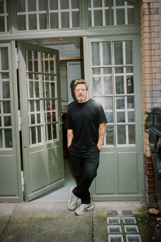 Eike König in his Studio