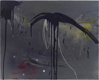 夜の絵(枕返し)/Painting at night(makuragaeshi), 53×65.2cm, oil on canvas, 2023.