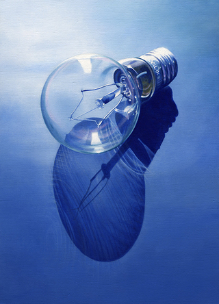 電球　acrylic on canvas 333×242(mm)　2023