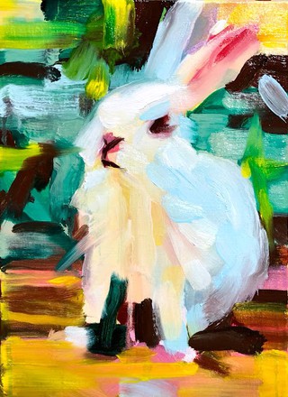 うさぎ

33.3×24.2cm

oil on canvas