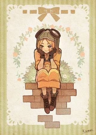 ■ポストカード風イラスト。