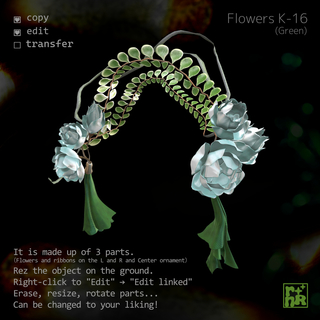 [rnR] Flowers K-16(8_Green)