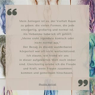 Vulva Painting Workshop mit Aika