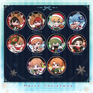 株式会社LeGAME  Arneb with WoG 第五人格部門 「クリスマス缶バッジ用イラスト」
