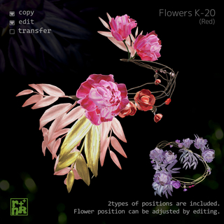 [rnR] Flowers K-20(3_Red)