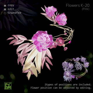 [rnR] Flowers K-20(4_Pink)