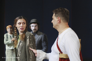 Balkan Syndrome, based on Stanislav Stratiev's play, 
Ruse Drama Theatre, Bulgaria
director: Nedyalko Delchev

photography: Momchil Mihaylov - Momo