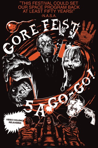 「ゴアフェスvol.5」イベント限定Ｔシャツ用デザイン