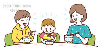 ESSE　タイアップ（イクメン）記事イラスト