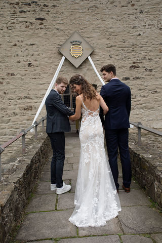 Hochzeitsreportage: Die Ankunft der Braut