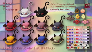 [rnR] K-24 Cookie Bowler Hat(FATPack)