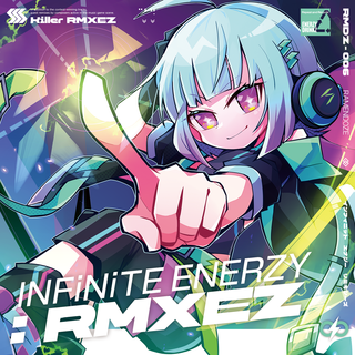 2025 CD 『INFiNiTE ENERZY : RMXEZ』 ジャケットデザイン(photoshop) ※ANT(蟻)(イラスト)