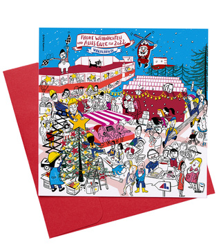 Weihnachtskarte, ALBBW